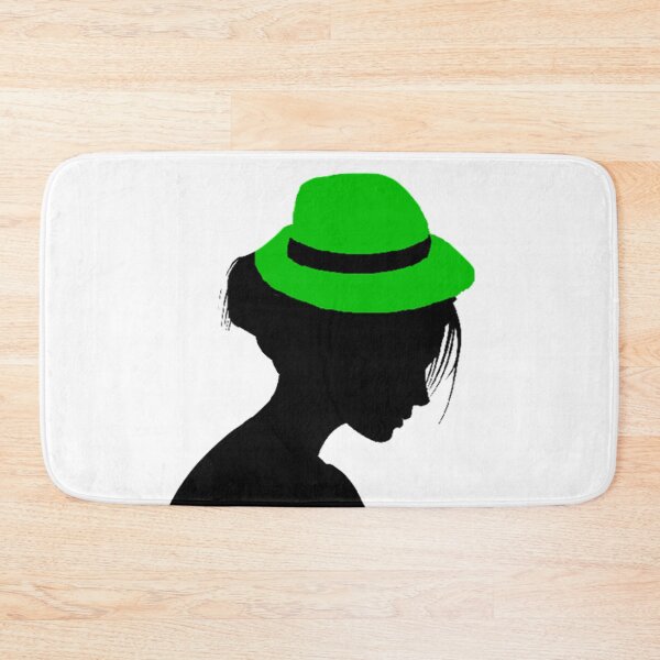 Item preview, LADY WITH GREEN HAT designed and sold by Adri Barnard.