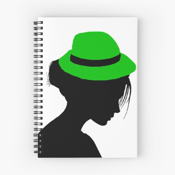 Item preview, LADY WITH GREEN HAT designed and sold by Adri Barnard.