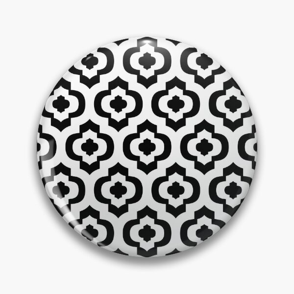 Item preview, Arabic Design with mosaic ornaments black and white designed and sold by Move-Art.