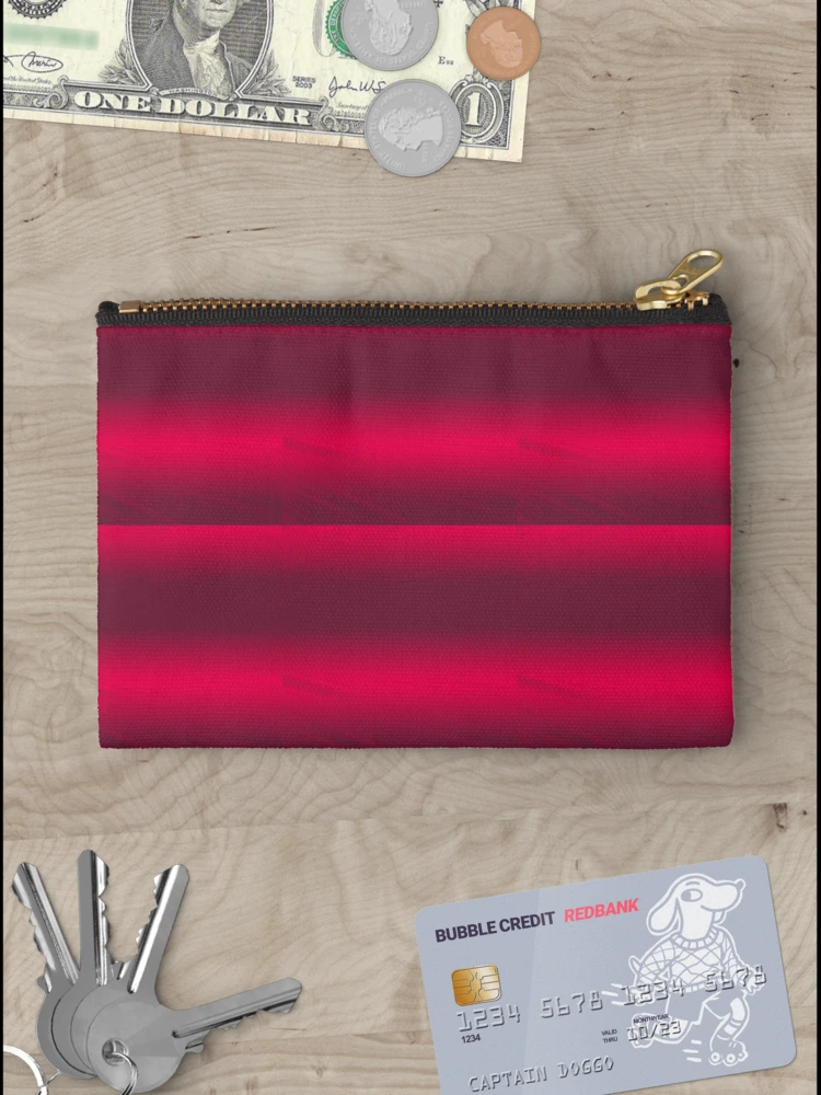 Thumbnail 3 of 4, Zipper Pouch, Red designed and sold by Raju2018.