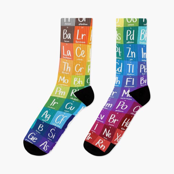 Item preview, Rainbow Gradient Elements of the Periodic Table designed and sold by Hodgepodge Bricolage.