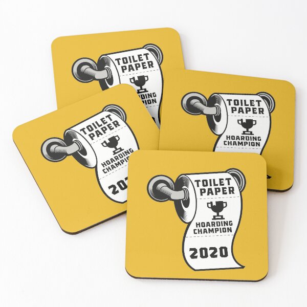 Item preview, Toilet Paper Hoarding Champion 2020 Funny designed and sold by knightsydesign.