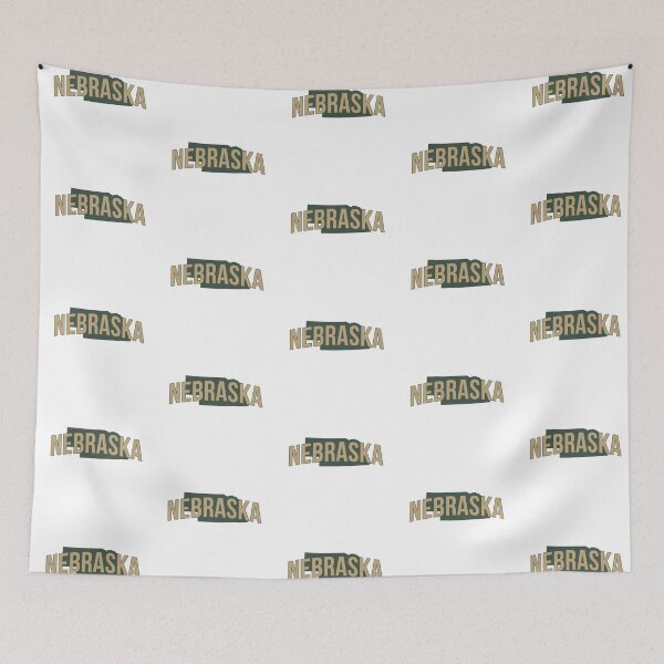 Item preview, Nebraska State designed and sold by Novel Gifts.