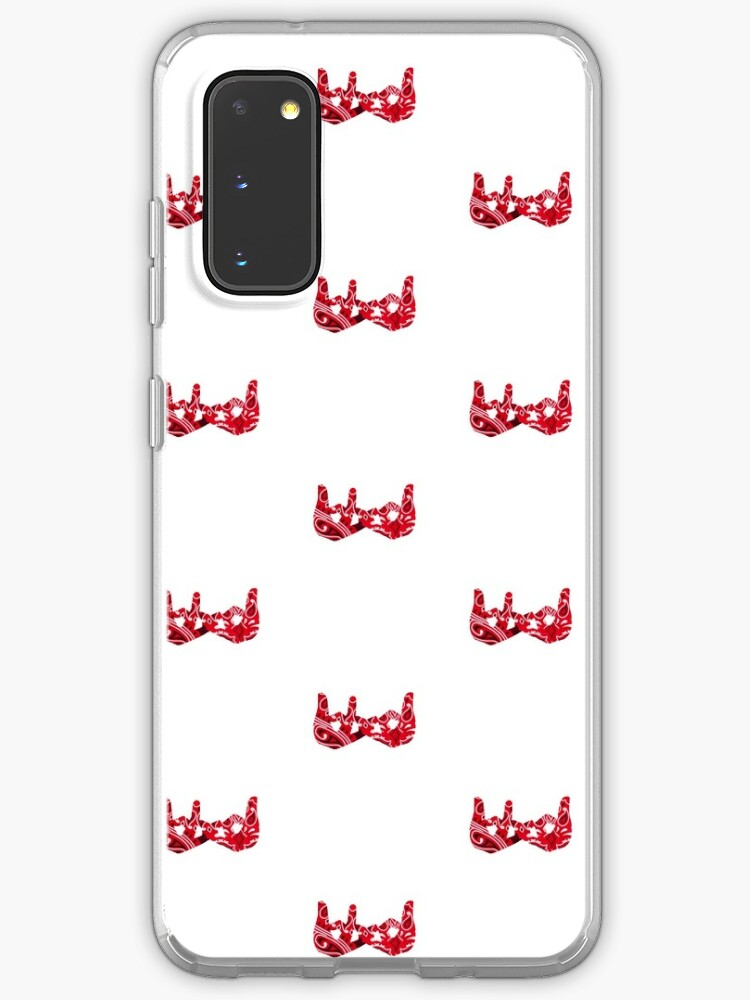 Blut Hand Gang Zeichen Hulle Klebefolie Fur Samsung Galaxy Von Breaker160 Redbubble