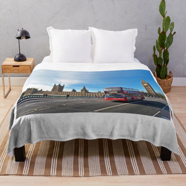 Item preview, Red Bus Westminster Bridge Houses of Parliament designed and sold by AndyEvansPhotos.
