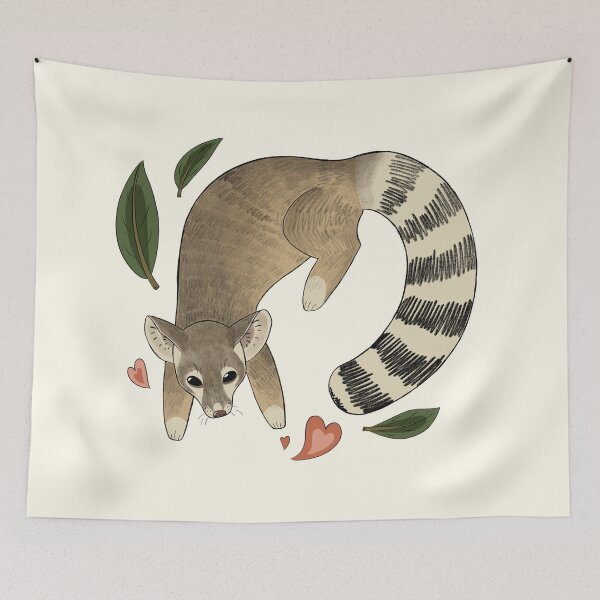Item preview, Ringtail cat loves you designed and sold by MercyOfWiga.