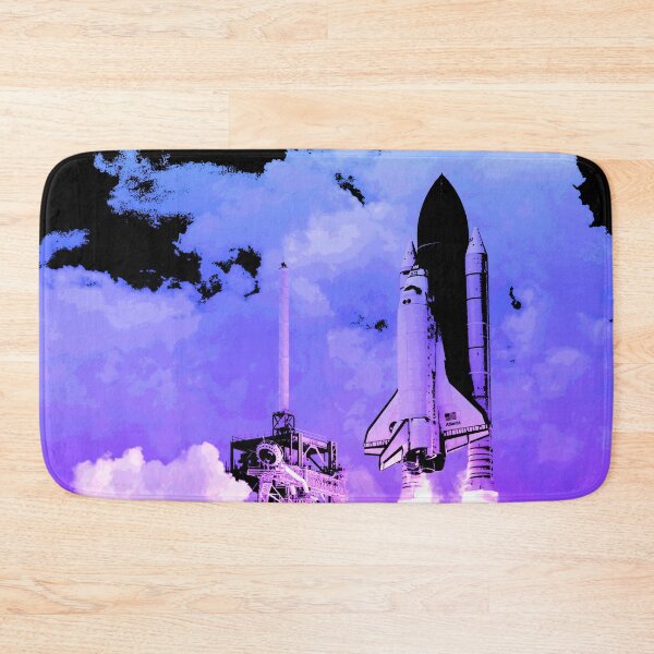 Item preview, Rocket Ship Launch, Colorful Blue, Purple, & Pink Gradient designed and sold by RamenPoodle.