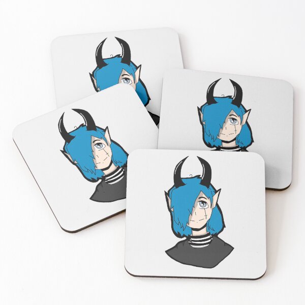 Item preview, Cute Blue Demon designed and sold by TurtleLane.