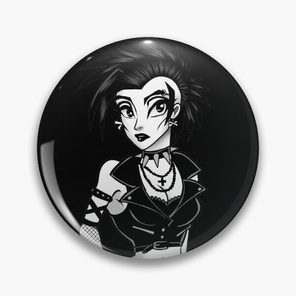 Item preview, Deathrock Chick designed and sold by DecadentCrypt.