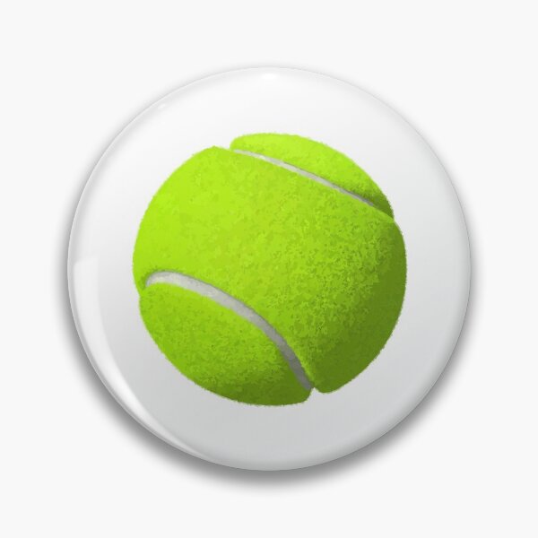 Item preview, Tennis Ball Round Sticker designed and sold by regardingstuff.