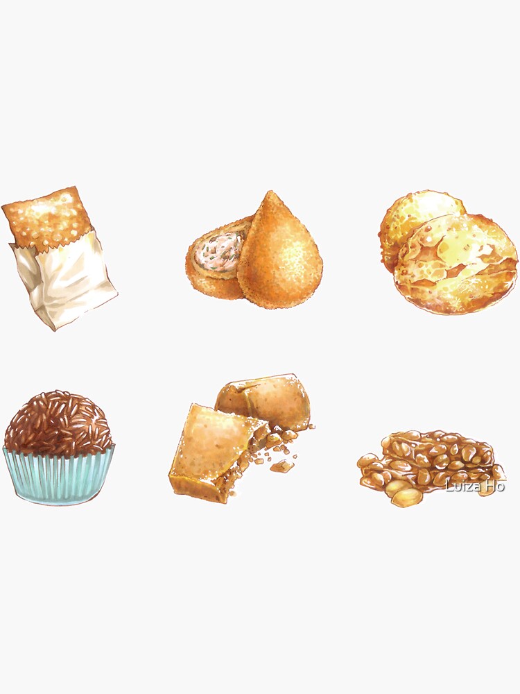 Brazilian Food #1 - Mini Set by teapotsandhats