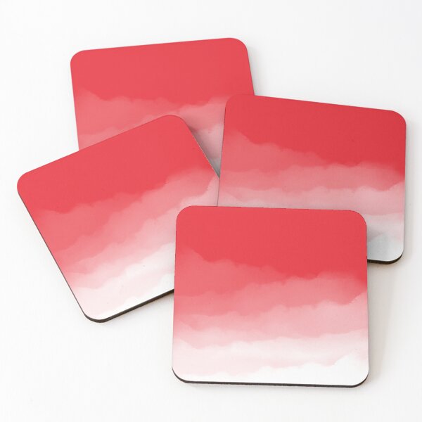 Item preview, Red Watercolor Ombre (red/white) designed and sold by Design Minds Boutique.