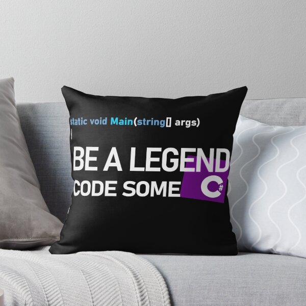 Item preview, C# Programmer be a legend Design Dark designed and sold by DigitalPulsion.
