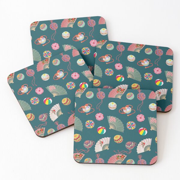 Item preview, Temari and fans designed and sold by aurana.