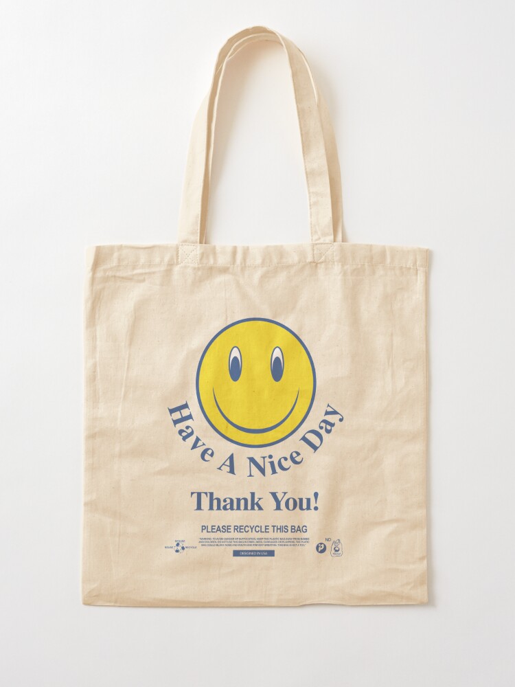Tote Bag Craft Shopping Cotton Emoji I'm The Cool One 