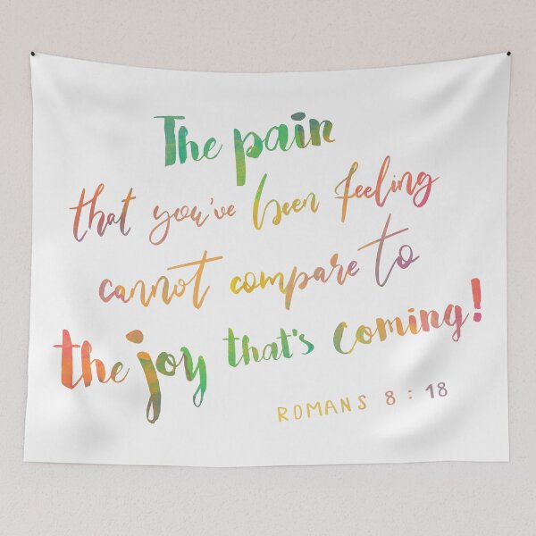 Item preview, Romans 8:18 designed and sold by ReVivingHoPe.