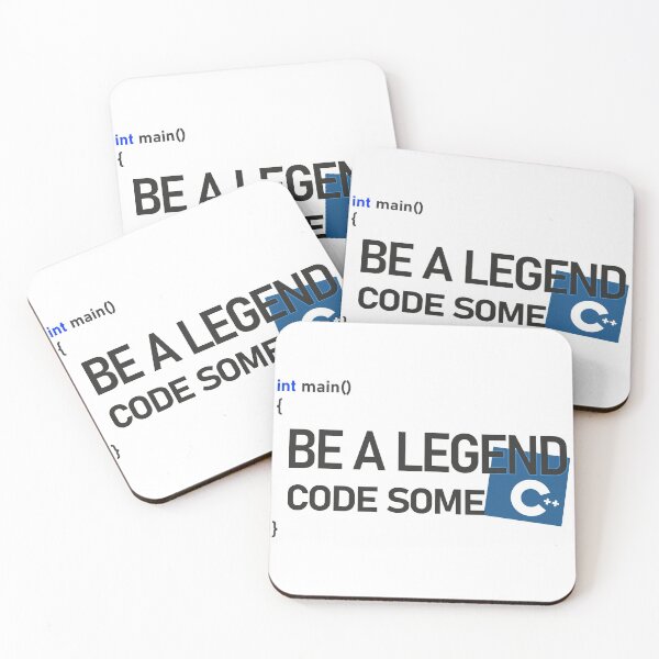 Item preview, C++ Programmer be a legend Design designed and sold by DigitalPulsion.