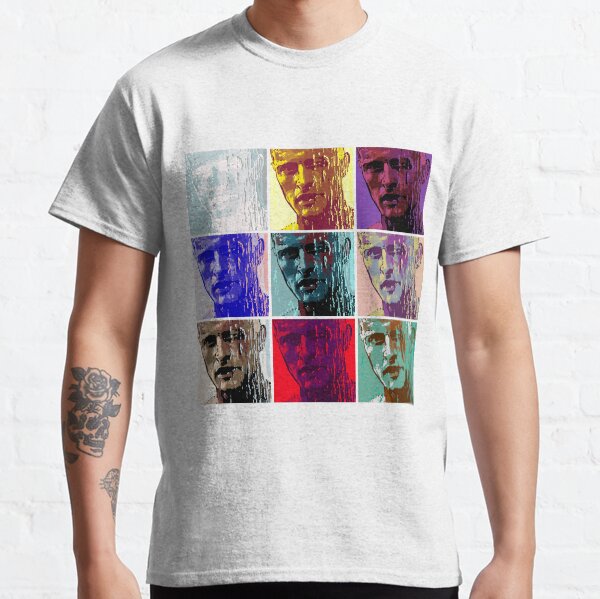 Bladerunner Roy Rutger Hauer Tribute Warhol Pop Art Classic T-Shirt