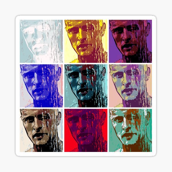 Artikel-Vorschau von Bladerunner Roy Rutger Hauer Tribut Warhol Pop Art, designt und verkauft von fastandre.