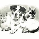 Past & Present Friends by Simon Aberle