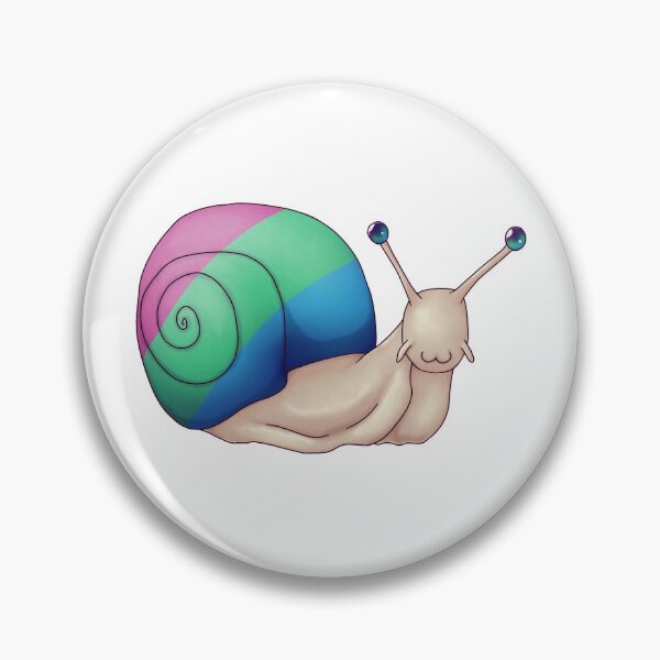 Item preview, Polysexual/Polyromantic Ply Pride Snail designed and sold by PrideSnails.