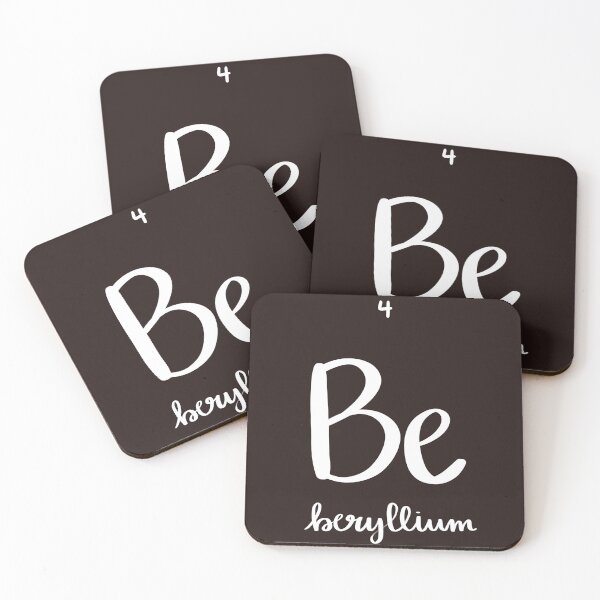 Item preview, Beryllium - Periodic Table of the Elements designed and sold by Hodgepodge Bricolage.