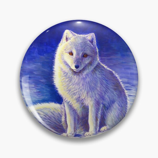 Item preview, Peaceful Winter Arctic Fox designed and sold by Rebecca Wang.