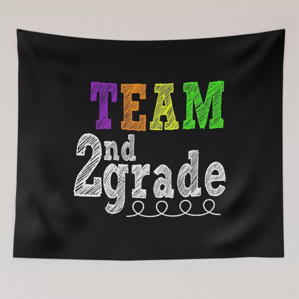 Item preview, Back to school print - Team 2nd Second Grade product designed and sold by rdorsey8.