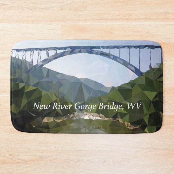 Artikelvorschau, Low-Poly New River Gorge Brücke entworfen und verkauft von A Lucas Studio.