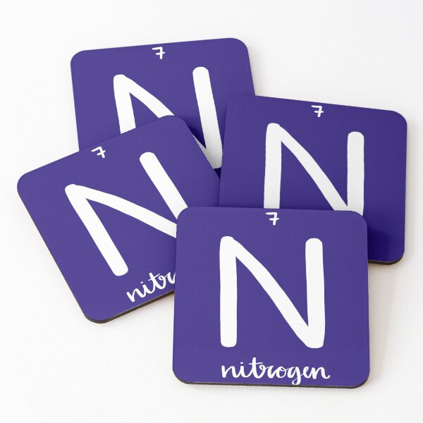 Item preview, Nitrogen - Periodic Table of the Elements designed and sold by Hodgepodge Bricolage.