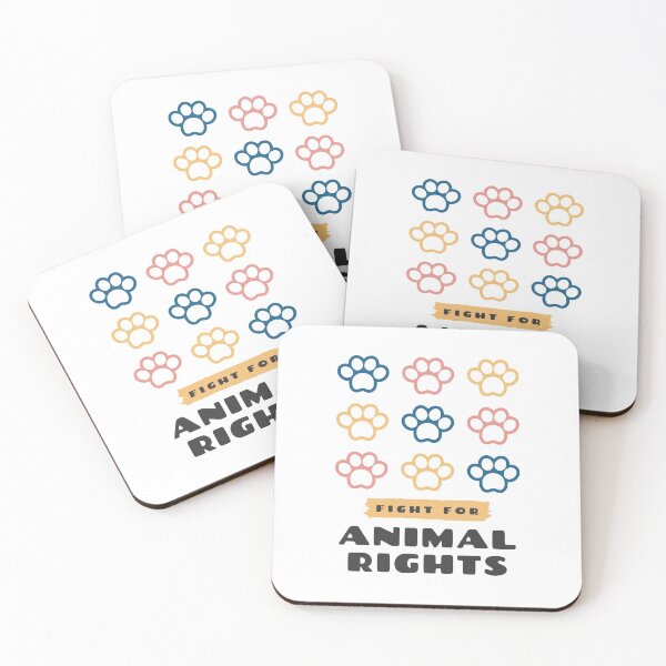 Item preview, Fight For Animal Rights designed and sold by TheGiftHub.