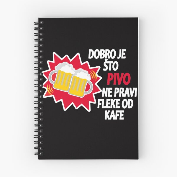 Artikelvorschau, Dobro je što PIVO ne pravi fleke od kafe entworfen und verkauft von TshirtMore.