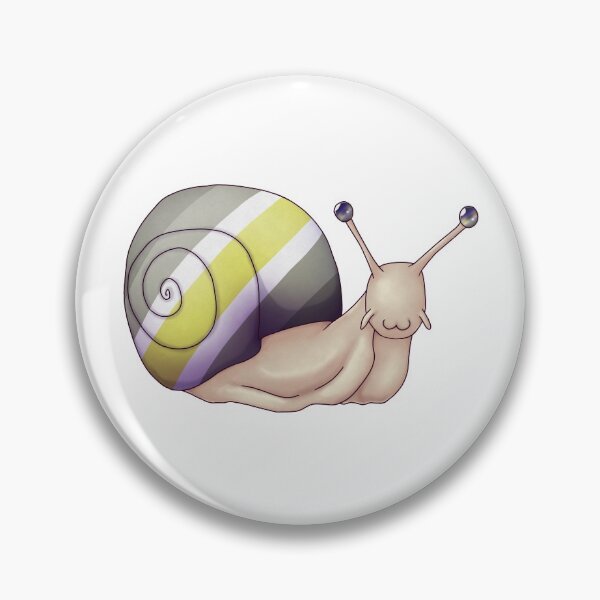 Item preview, Demienby Demigender Pride Snail designed and sold by PrideSnails.
