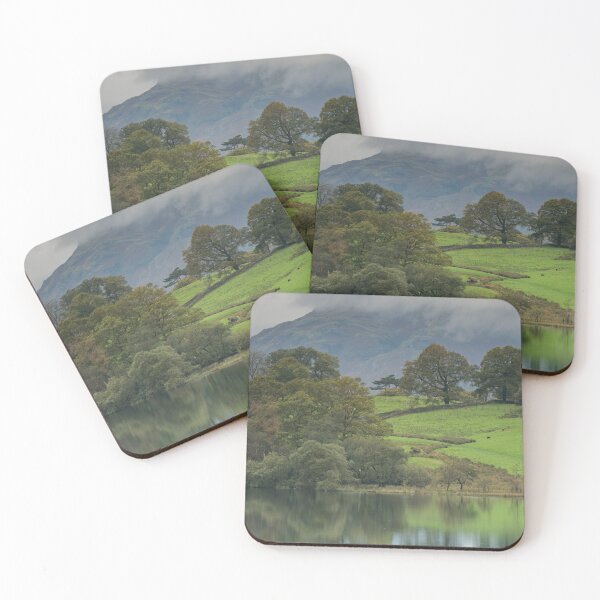 Item preview, View over Loughrigg Tarn designed and sold by Judi Lion.