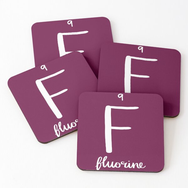 Item preview, Fluorine - Periodic Table of the Elements designed and sold by Hodgepodge Bricolage.