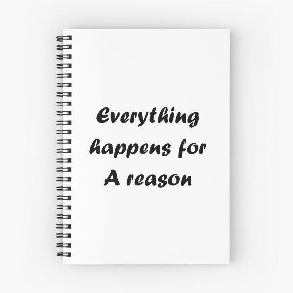 Item preview, Everything Happens For A Reason - Quote designed and sold by El-Farouk.