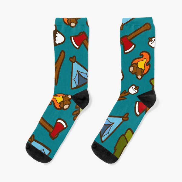 Item preview, Camping is Cool Pattern designed and sold by evannave.
