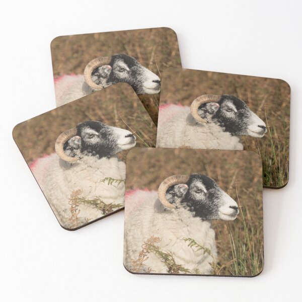 Item preview, Swaledale Sheep Portrait designed and sold by Judi Lion.