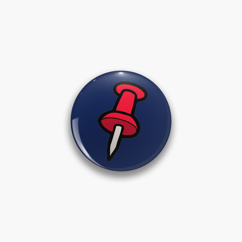 Map Tack Pattern Pin