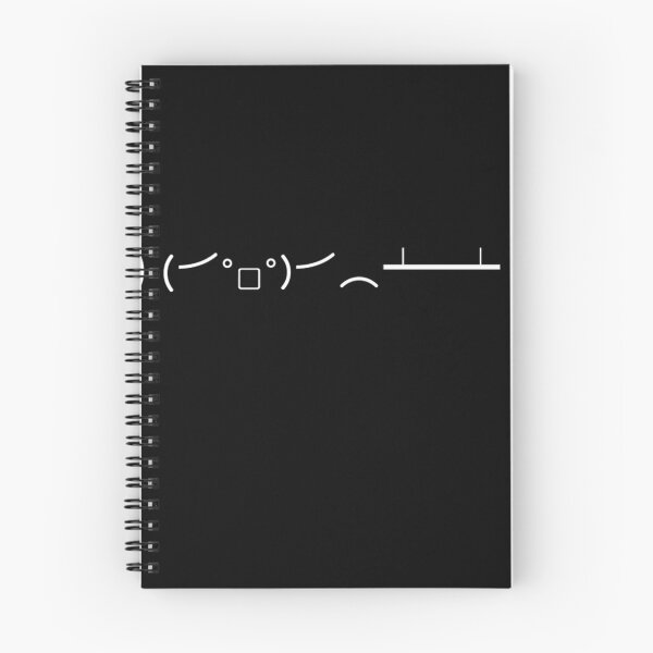Item preview, Table Flip Emoji - (╯°□°）╯︵ ┻━┻ designed and sold by Anime Pandemonium.