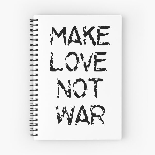 Item preview, make love not war designed and sold by JaMatt1983.
