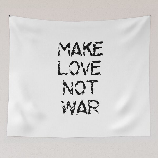 Item preview, make love not war designed and sold by JaMatt1983.