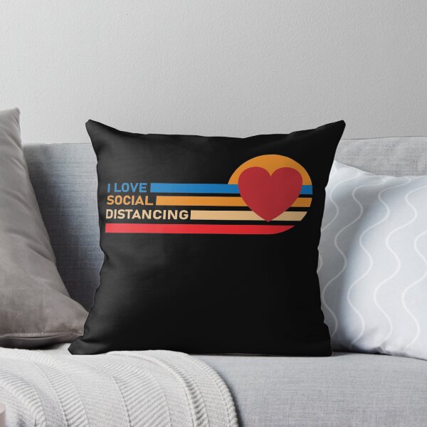 Item preview, vintage I love social distancing funny designed and sold by thehafdesigner.