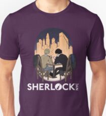Sherlock NYC - Night (White Logo) Unisex T-Shirt