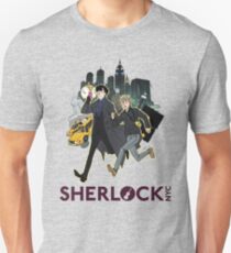 Sherlock NYC - Day (Purple Logo) Unisex T-Shirt