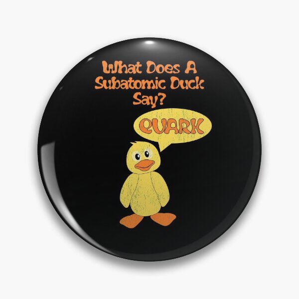 Item preview, Subatomic duck designed and sold by NerdySherds.