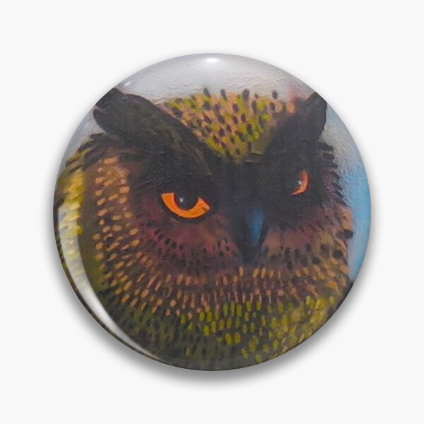 Item preview, Owl : painted wall designed and sold by AHELENE.