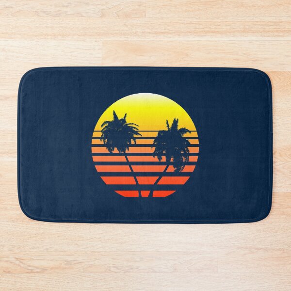Item preview, Synthwave Sunset (with palm trees) designed and sold by Gaia Dream Creation.