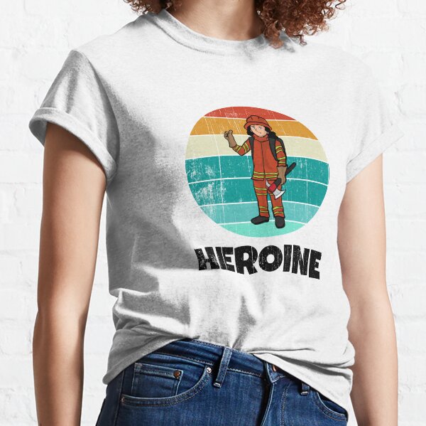 Firefighter Heroine Classic T-Shirt