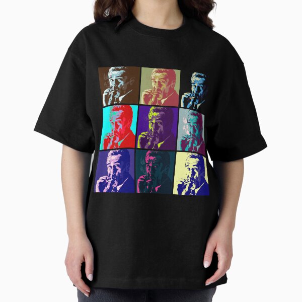 Robert De Niro Jimmy Conway Goodfellas Pop Art Warhol Oversized T-Shirt